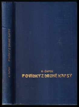 Povídky z druhé kapsy - Karel Čapek (1929, Aventinum) - ID: 684016