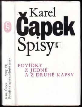 Povídky z jedné a z druhé kapsy - Karel Čapek, Zdeněk Pešat (1993, Český spisovatel) - ID: 843698