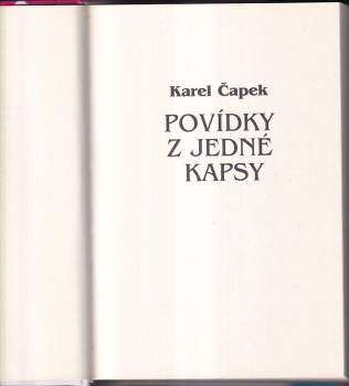 Povídky z jedné i druhé kapsy