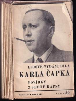 Karel Čapek: Povídky z jedné kapsy