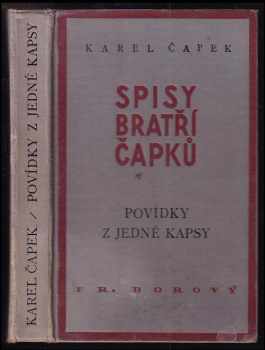 Karel Čapek: Povídky z jedné kapsy