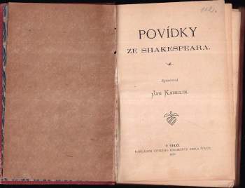 William Shakespeare: Povídky ze Shakespeara