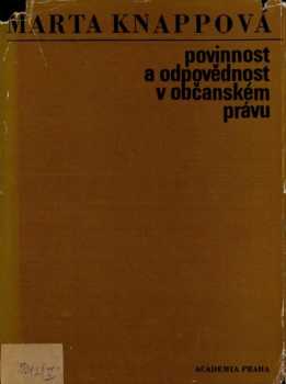 Povinnost a odpovědnost v občanském právu