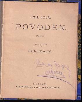 Émile Zola: Povodeň