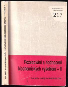 Požadování a hodnocení biochemických vyšetření