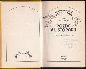 Tove Jansson: Pozdě v listopadu