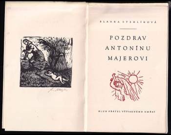 Blanka Stehlíková: Pozdrav Antonínu Majerovi