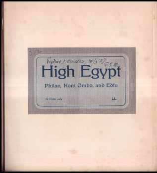 Tomáš Garrigue Masaryk: Pozdravy T. G. M. z cest 1927 - série fotografií z Egypta, cca 80. pohlednic  - 3x PODPIS TOMÁŠ GARRIGUE MASARYK