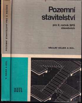 Pozemní stavitelství pro 2. ročník středních průmyslových škol stavebních studijního oboru Pozemní stavby
