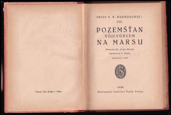 Edgar Rice Burroughs: Pozemšťan vojevůdcem na Marsu