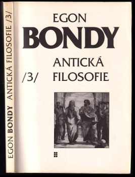 Egon Bondy: Poznámky k dějinám filosofie