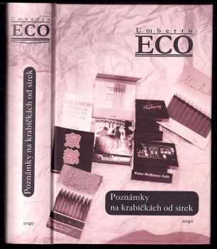 Umberto Eco: Poznámky na krabičkách od sirek