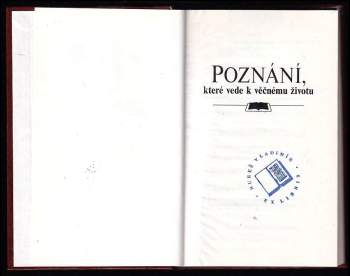 Poznání, které vede k věčnému životu