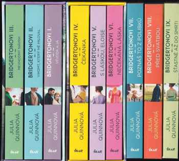 Julia Quinn: Bridgertonovi KOMPLET, 1. - 9. díl