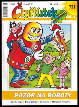 Pozor na roboty - Čtyřlístek 721
