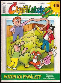 Pozor na vynálezy  - Čtyřlístek 410