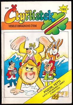 Pozor, Yetti! - Čtyřlístek 193