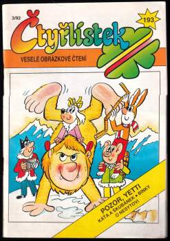 Pozor, Yetti! - Čtyřlístek 193