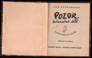 Fan Vavřincová: Pozor, zázračné dítě