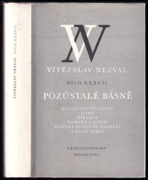 Pozůstalé básně