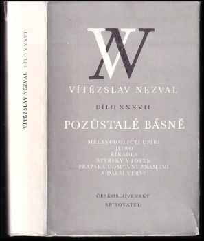 Pozůstalé básně