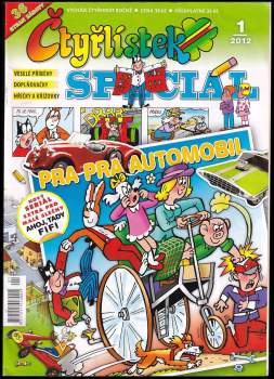 Pra pra automobil - Čtyřlístek Speciál 1/2012