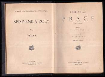 Émile Zola: Práce