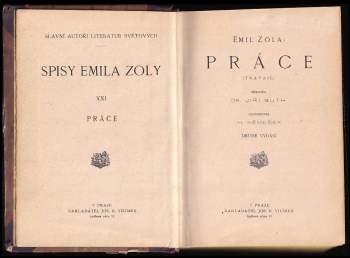 Émile Zola: Práce