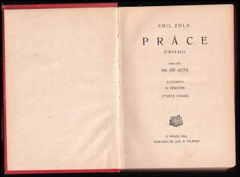 Émile Zola: Práce