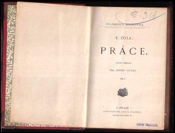 Émile Zola: Práce