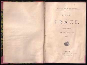 Émile Zola: Práce