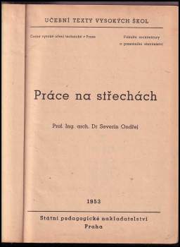 Severin Ondřej: Práce na střechách