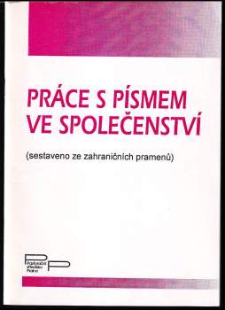 Práce s Písmem ve společenství