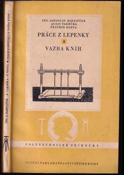 Práce z lepenky a vazba knih