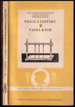 Práce z lepenky a vazba knih