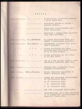 Hynek Pelc: Práce z oddělení pro sociální hygienu Státního zdravotního ústavu v roce 1935-1937