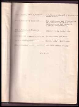 Hynek Pelc: Práce z oddělení pro sociální hygienu Státního zdravotního ústavu v roce 1935-1937