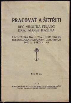 Pracovat a šetřit !