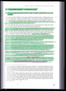 Miroslav Bělina: Pracovní právo