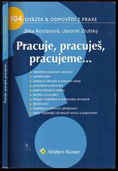 Pracuje, pracuješ, pracujeme : [104 otázek & odpovědí z praxe]