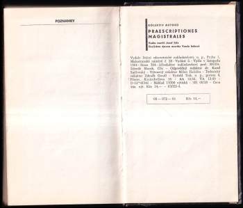 Praescriptiones magistrales