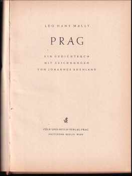 Leo Hans Mally: Prag