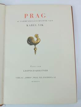 Leopold Kreitner: Prag - 40 Farbenholzschnitte