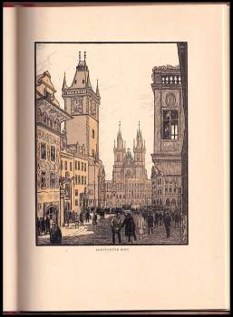 Leopold Kreitner: Prag - 40 Farbenholzschnitte