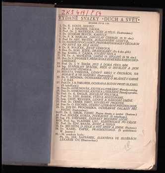 Karel Čapek: Pragmatismus čili filosofie praktického života