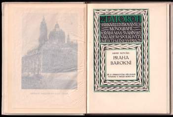 Arne Novák: Praha barokní