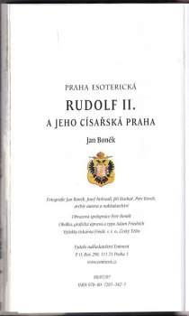 Jan Boněk: Praha esoterická