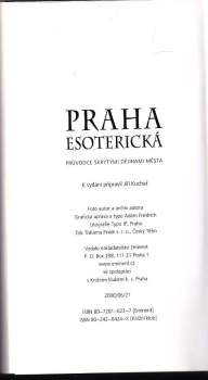 Jiří Kuchař: Praha esoterická