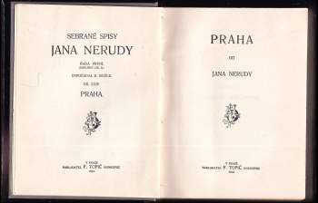 Jan Neruda: Praha