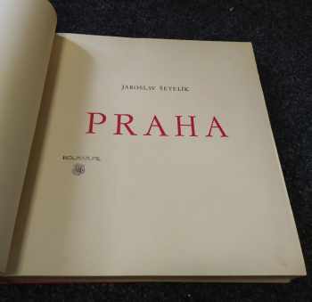 František Xaver Harlas: Praha